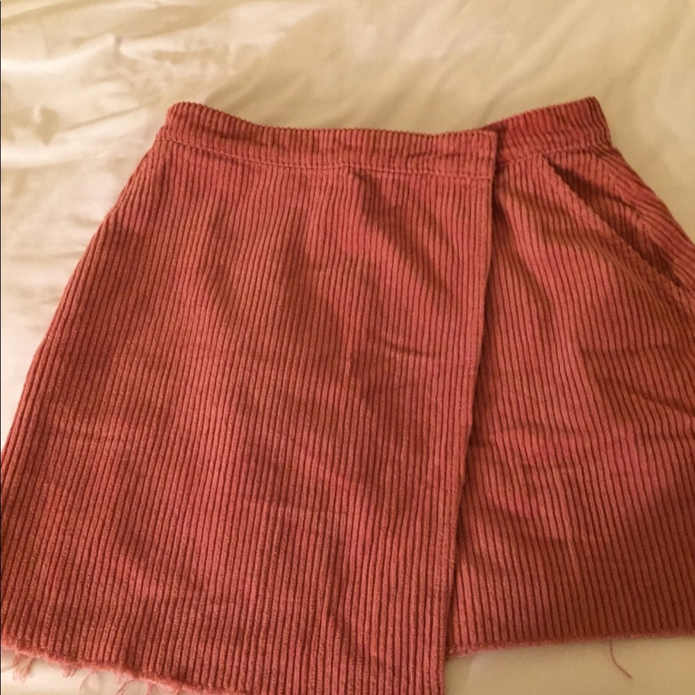 Corduroy mauve skirt